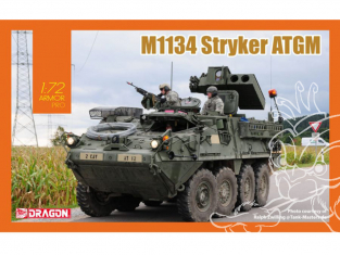 Dragon maquette militaire 7685 M1134 Stryker ATGM 1/72