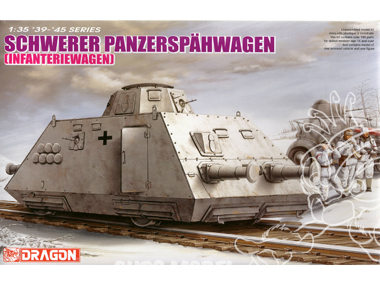 Dragon maquette militaire 6072 Schwerer Panzers pähwagen 1/35