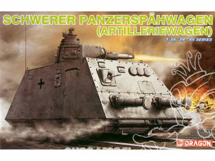 dragon maquette militaire 6073 Draisine Schwerer Panzerspahwagen Artilleriewagen 1/35