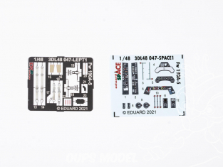 Eduard Space décalques 3D 3DL48047 Focke Wulf Fw 190A-5 Eduard 1/48