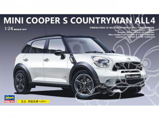 HASEGAWA maquette voiture 24121 BMW MINICOOPER COUNTRYMAN 1/24