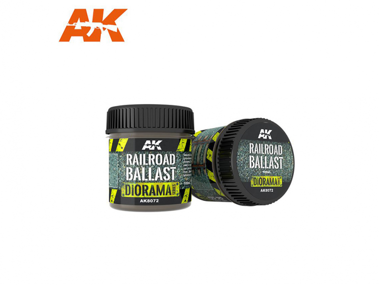 AK interactive ak8072 BALLAST FERROVIAIRE 100ml