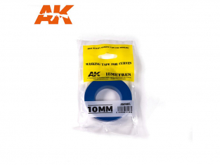 AK interactive ak9185 RUBAN DE MASQUAGE POUR COURBES 10MM