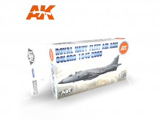 Ak interactive peinture acrylique 3G Set AK11754 RN Fleet Air Arm Aircraft Couleurs 1945-2010