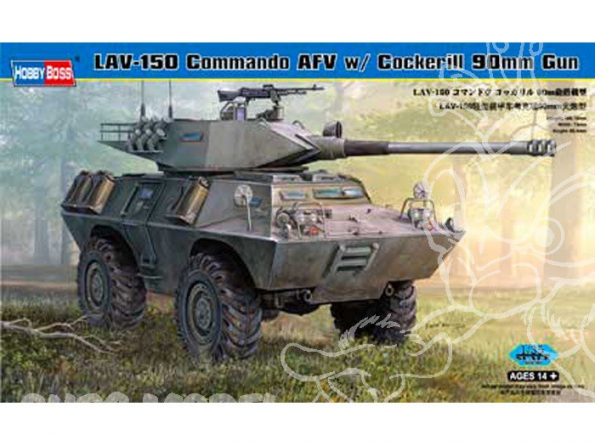 HOBBY BOSS maquette militaire 82422 LAV-150 COMANDO COCKERILL 1/35
