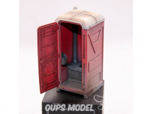HD Models maquette HDM35006 Toilette chimique de chantier (version ouverte) 1/35