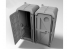 HD Models maquette HDM35012 Toilettes chimique de chantier (version ouverte + fermée) 1/35