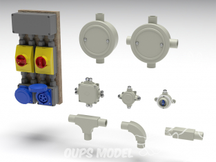 HD Models maquette HDM35020 Système électrique Industriel 1/35