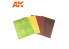 Ak interactive peinture acrylique AK8147 ENSEMBLE DE FEUILLES À PERFORER