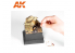 Ak interactive peinture acrylique AK8147 ENSEMBLE DE FEUILLES À PERFORER