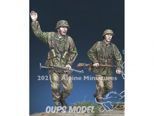 Alpine figurine 35289 WSS Grenadier '44 Set (2 figures) 1/35