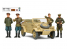 TAMIYA maquette militaire 25153 Kubelwagen avec officiers Russe 1/35