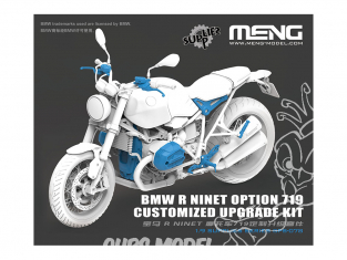MENG SPS-078 BMW R nine T Ensemble OPTION 719 en resine 1/9