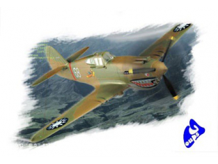 Hobby Boss maquette avion 80209 P-40B/C “HAWK”-81A 1/72