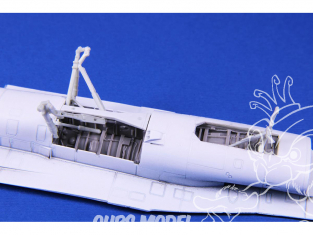Cmk kit resine 7471 Baies de roue F-16MLU pour kits Revell 1/72