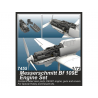 Cmk kit d'amelioration 7455 Moteur Messerschmitt Bf 109E Kit Special Hobby et Eduard 1/72