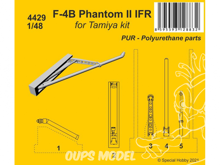 CMK kit resine 4429 F-4B Phantom IFR kit Tamiya 1/48