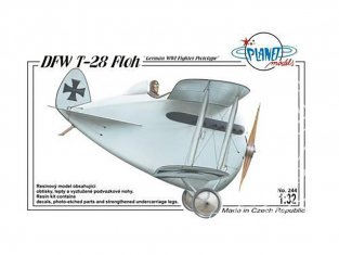 Planet Model PLT244 DFW T-2 Floh full resine kit 1/32