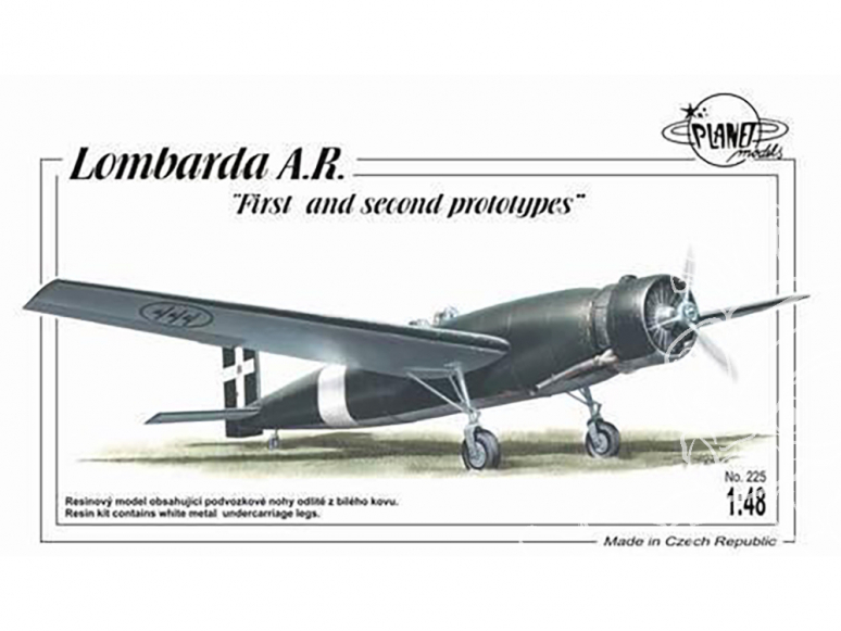 Planet Model PLT225 Lombarda A.R. full resine kit 1/48