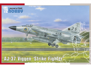 Special Hobby maquette avion 72378 AJ-37 Viggen ‘Strike Fighter 1/72