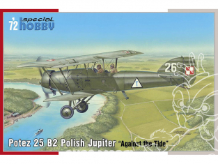 Special Hobby maquette avion 72416 Potez 25 B2 Polish Jupiter À contre-courant 1/72