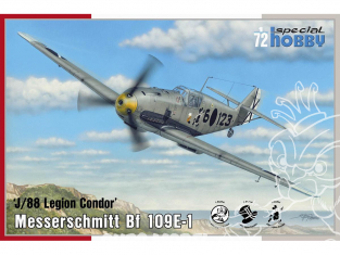 Special Hobby maquette avion 72459 Messerschmitt Bf 109E-1 J/88 Legion Condor 1/72