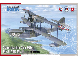 Special Hobby maquette avion 72431 Supermarine Sea Otter Mk.I/ASR Mk.II Service extérieur 1/72
