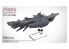 Suyata maquette vaisseau SRK004 I-401 - Space Rengo Kantai Space Submarine 1/700