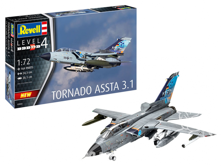 Revell maquette avion 03842 Tornado ASSTA 3.1 1/72