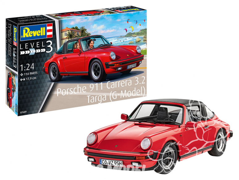 Revell maquette voiture 07689 Porsche 911 G Model Targa 1/24