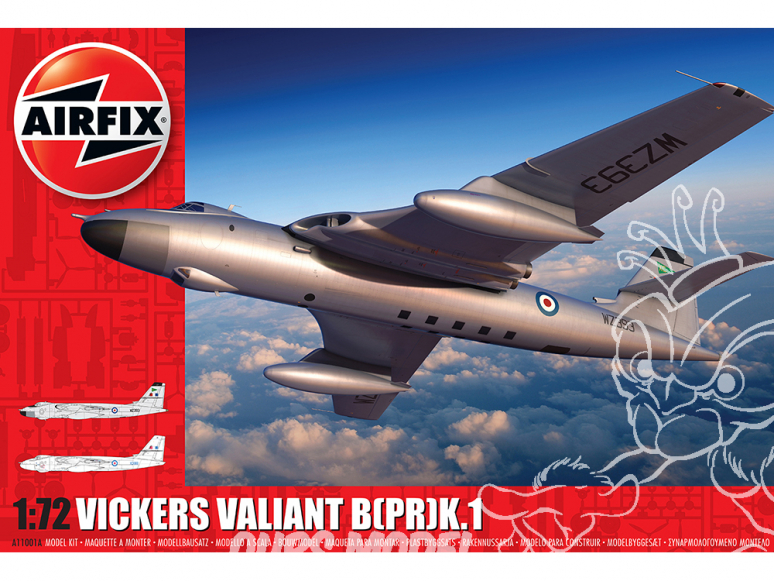 AIRFIX maquettes avion A11001A Vickers Valiant B(PR)K.1 1:72