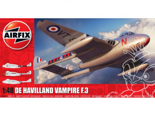 Airfix maquette avion A06107 De Havilland Vampire F.3 1/48