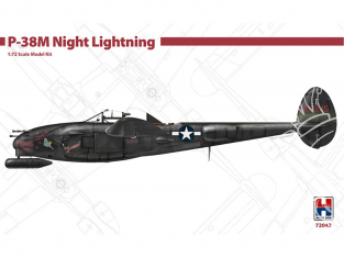 Hobby 2000 maquette avion 72043 P-38M Night Lightning 1/72