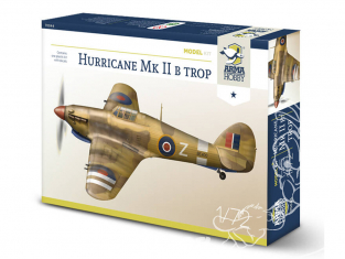 Arma Hobby maquette avion 70044 Hurricane Mk II b trop Model Kit 1/72