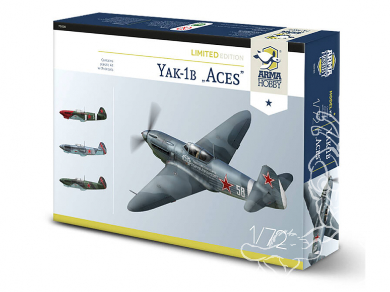 Arma Hobby maquette avion 70030 Yakovlev Yakovlev Yak-1b As soviétiques 1/72