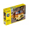 Heller maquette voiture 56743 RENAULT Estafette Boulangerie Nouveau moule inclus peintures principale colle et pinceau 1/24