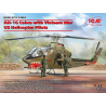 Icm maquette helicoptére 32062 AH-1G Cobra avec les pilotes d'hélicoptères américains de la guerre du Vietnam 1/32