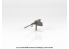 Armory Models accessoires AC7240 12.7mm M2HB US Machinegun lourd version tourelle 1/72