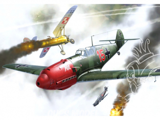 AZ Model Kit avion AZ7801 Bf 109E-1 Campagne de Pologne 1/72