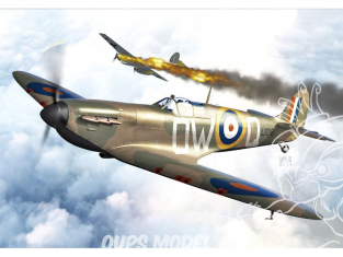 KP Model kit avion KPM0263 Spitfire Mk.Ia Black & White 1/72