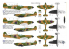 KP Model kit avion KPM0261 Spitfire Mk.Ia Helice tri-pales 1/72