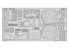 EDUARD photodecoupe avion 491234 Amélioration P-40N Academy 1/48