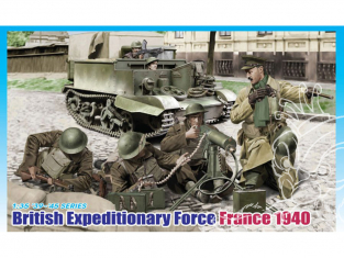 DRAGON maquette militaire 6552 Force Expéditionnaire britannique France 1940 1/35