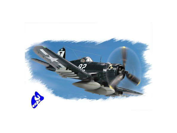 Hobby Boss maquette avion 80217 CORSAIR F4U-1D 1/72