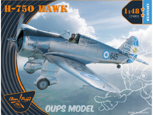 Clear Prop maquette avion CP4803 H-75O Hawk ADVANCED KIT 1/48