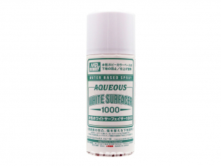 Mr Hobby b612 Bombe Apprêt aqueux 1000 Blanc 71ml