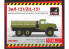 Armory Models maquette militaire AR14801 ZiL-131 Cargo truck Soviétique 1/144