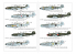 Armory Models maquette avion AR14303 Messerschmitt Bf 109E-3/E-4 Set 1 &quot;WWII : Au commencement&quot; 1/144