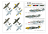 Armory Models maquette avion AR14304 Messerschmitt Bf 109E-3/E-4 Set 2 &quot;AS Bataille d&#039;Angleterre&quot; 1/144