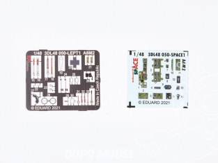 Eduard Space décalques 3D 3DL48050 A6M2 Eduard 1/48